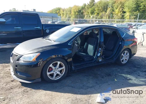2014 Nissan Sentra Sv z USA, uszkodzony, nr VIN 3N1AB7APXEY321823